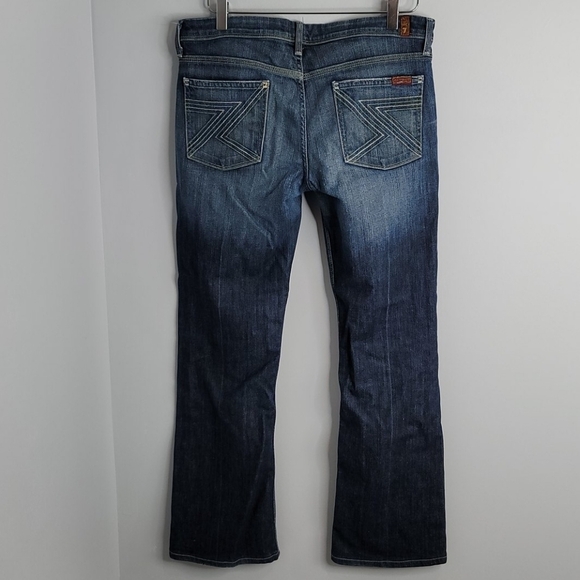 7 for all mankind Bootcut Flynt jeans 30 Low RIse - Picture 1 of 13